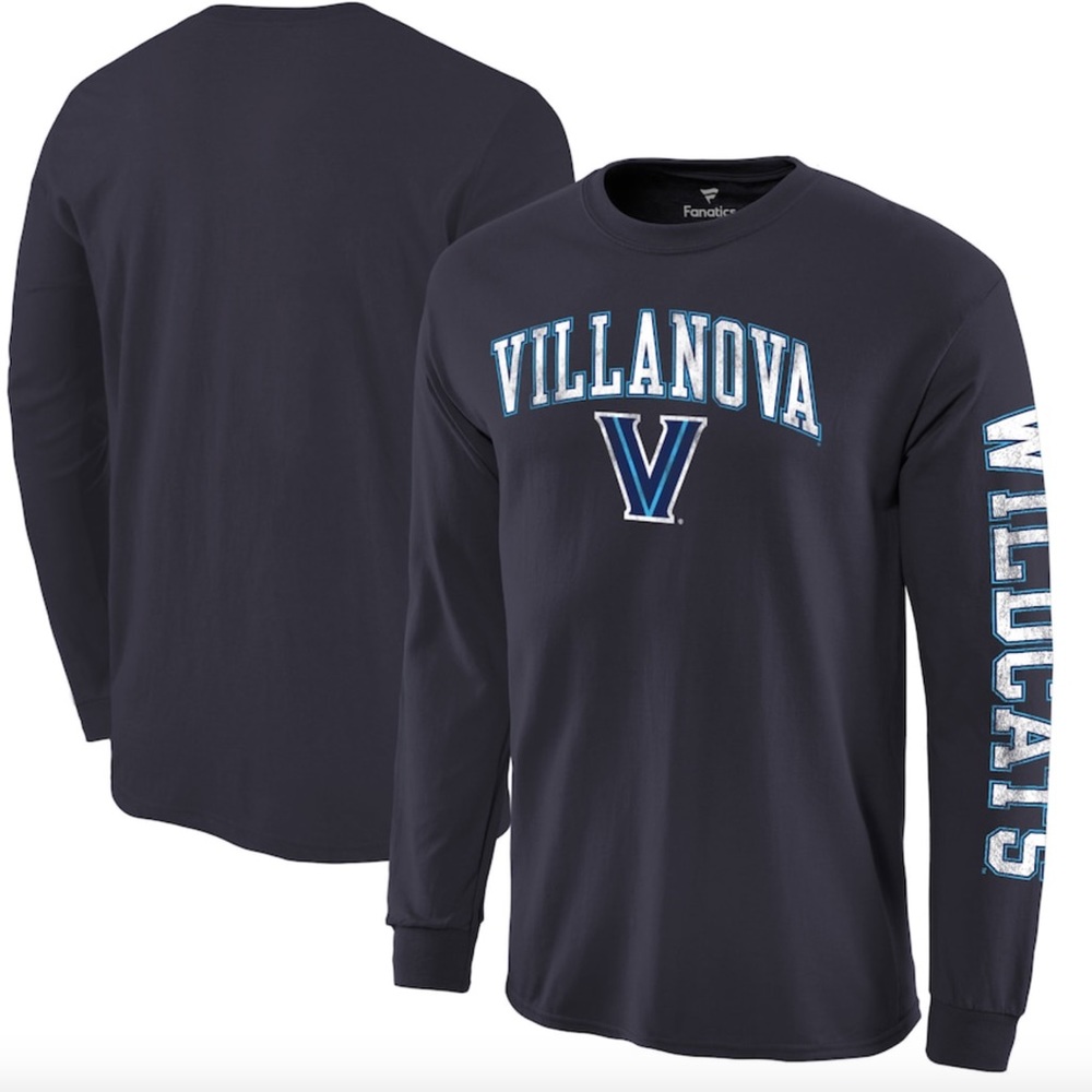 5/$25 Villanova Long Sleeve T-Shirt